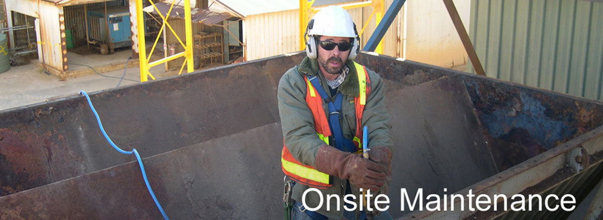 onsite machinery maintenanc